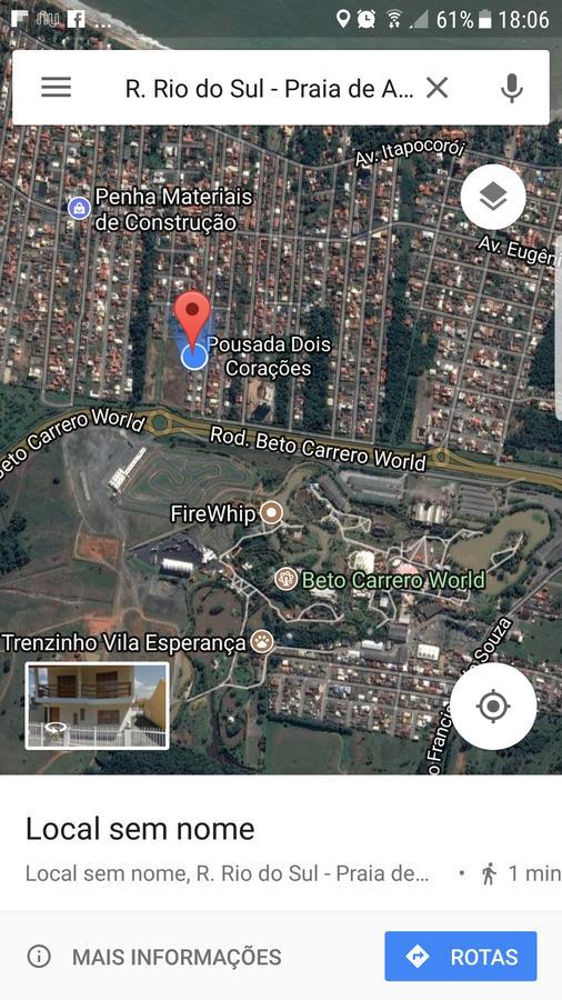 Pousada Dois Corações Penha  Exterior foto